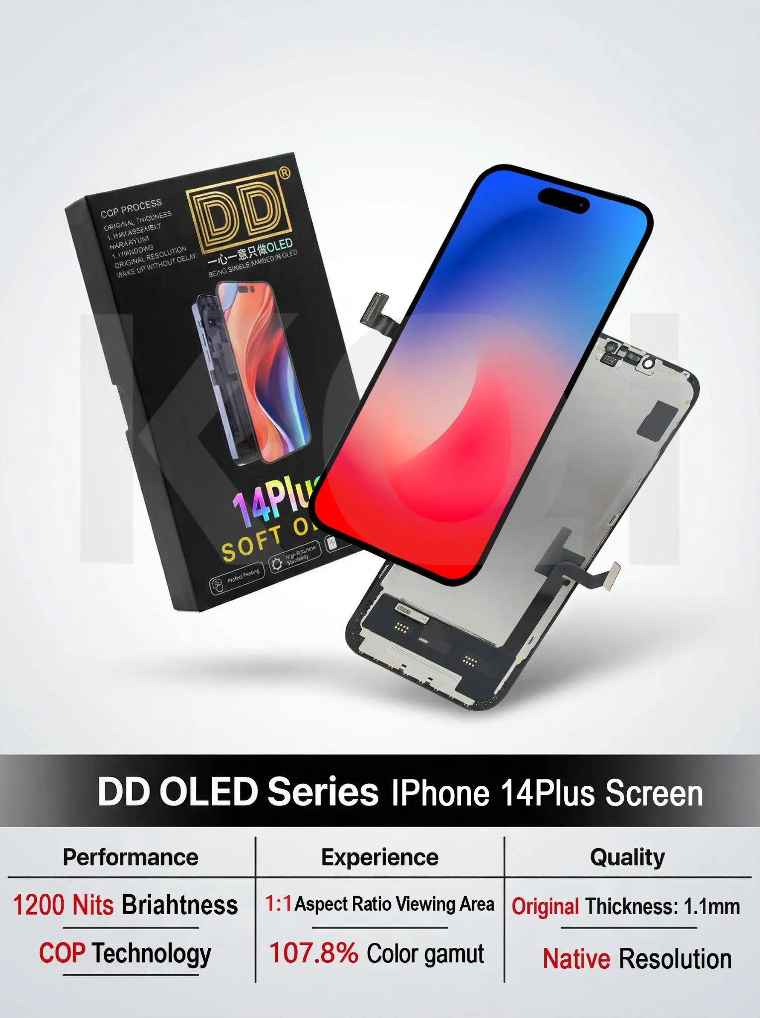 iPhone 14 Plus DD OLED Soft Screen Replacement