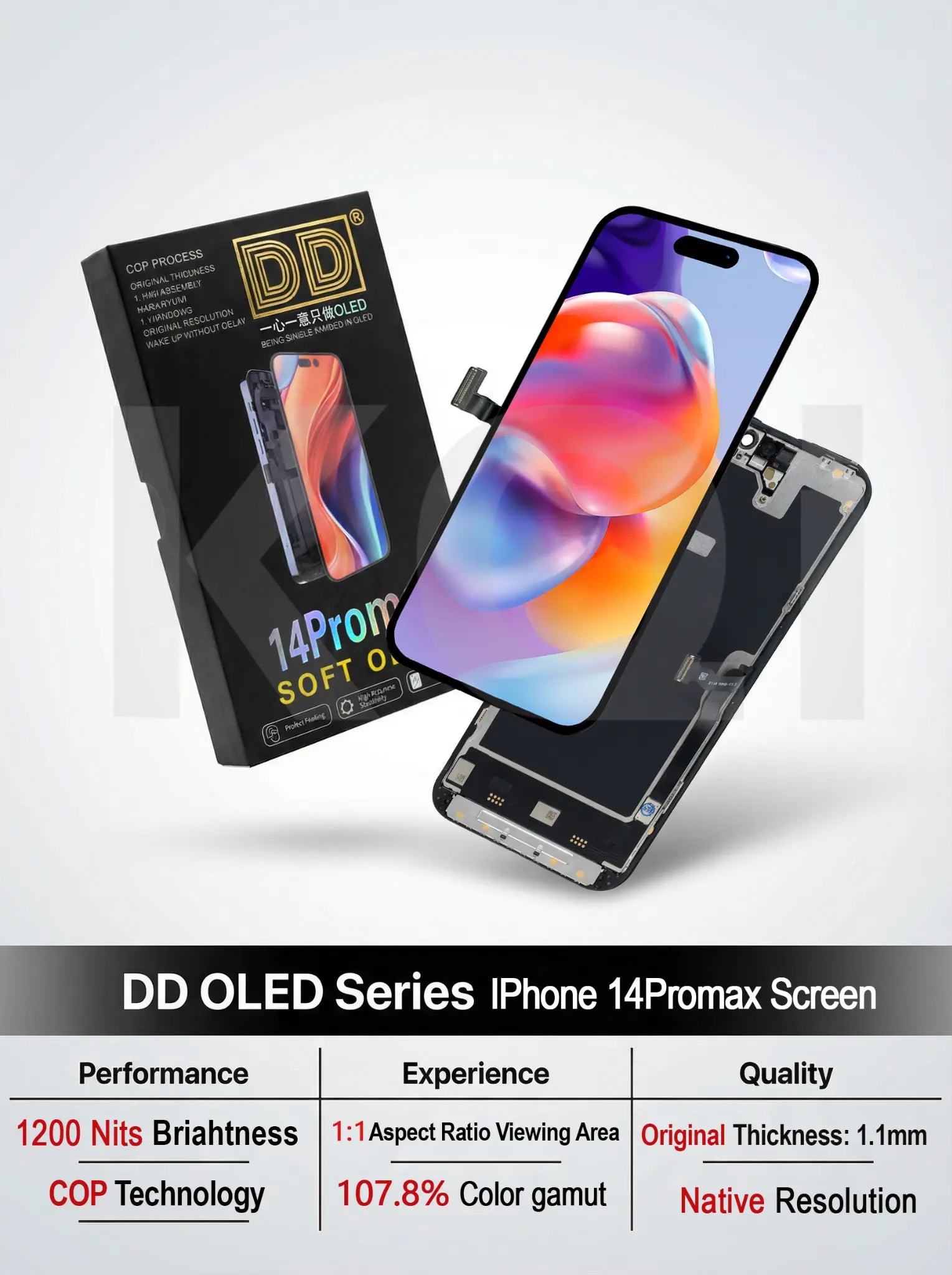 iPhone 14 Pro Max DD OLED Soft Screen Replacement