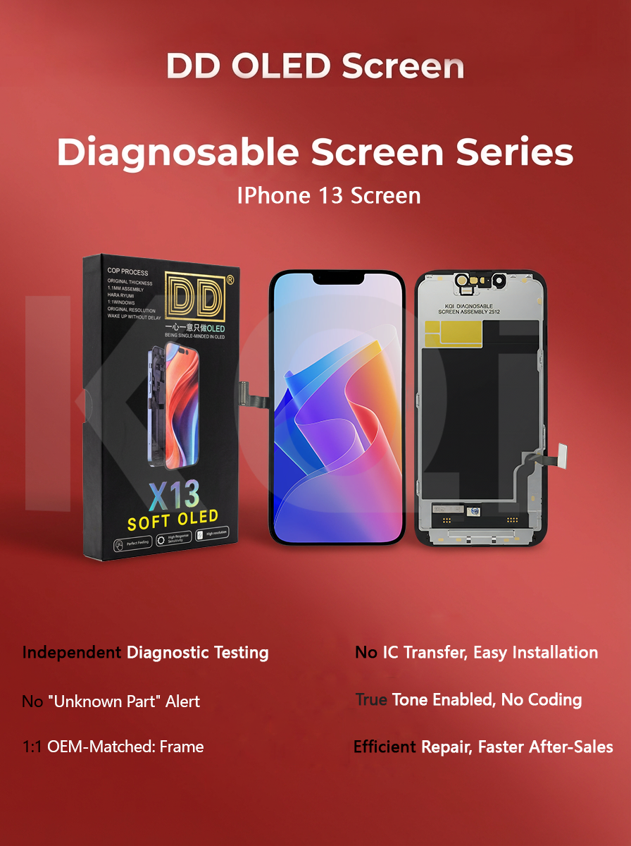 iPhone 13 DD OLED Diagnosable Screen Replacement