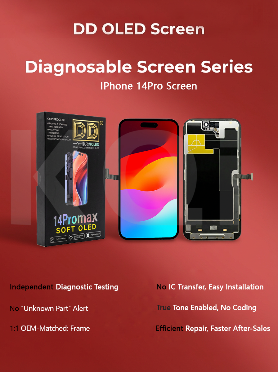 iPhone 14 Pro Max DD OLED Diagnosable Screen Replacement