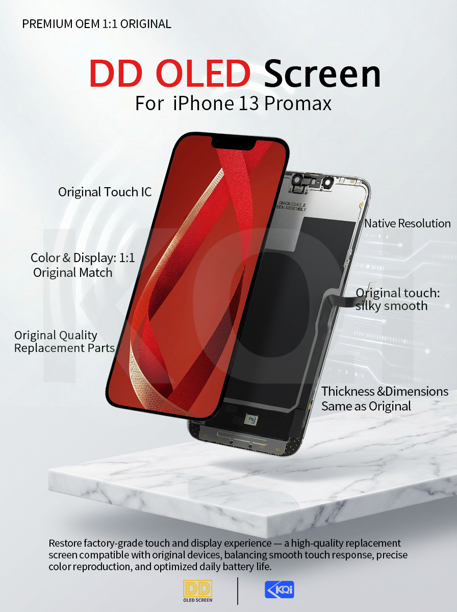 Premium OEM 1:1 Original OLED Screen for iPhone 13 Pro Max