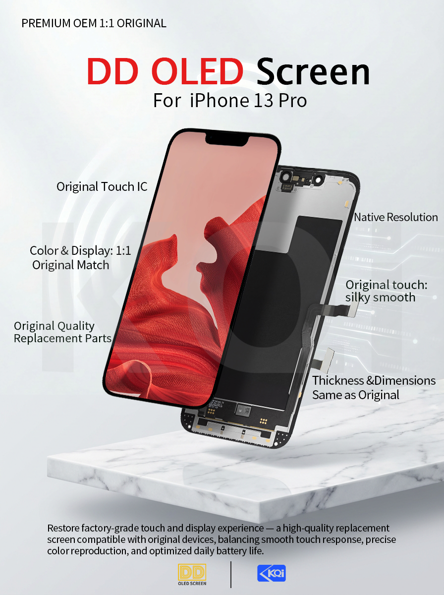 Premium OEM iPhone 13 Pro Screen | 1:1 Original OLED | Factory Grade ...